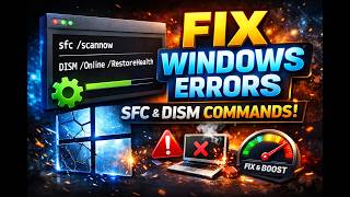 Fix ANY Windows Error in Minutes with This CMD Trick 😳