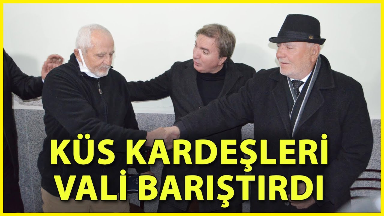15 Yıldır Küs Olan Kardeşleri Vali Barıştırdı