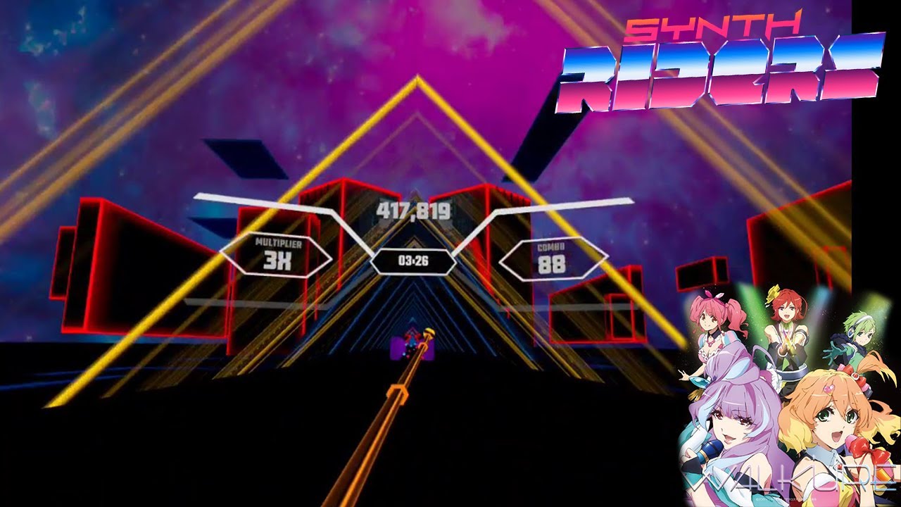 Synth Riders Custom Songs - Ikenai Borderline Walkure Master Mode - Such a nice song :-)