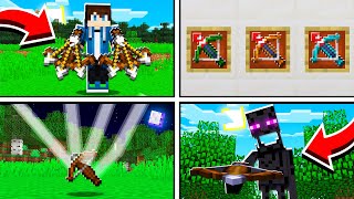10 Things You Didn't Know About The CROSSBOW in Minecraft!