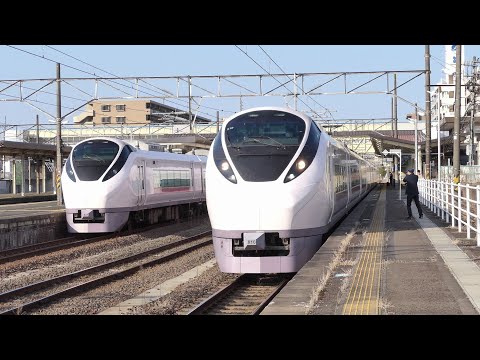 臨時快速仙台行き & 臨時快速原ノ町行き（E657系×2）＠岩沼駅