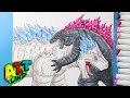 How to Draw Godzilla vs Shimo