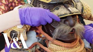 ASMR at the museum | Deconstructing samurai armour | V&A