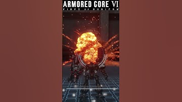 Massive Melee Damage // Armored Core VI #shorts #armoredcore #armoredcorevi