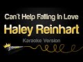 Haley Reinhart - Can&#39;t Help Falling In Love (Piano Karaoke)