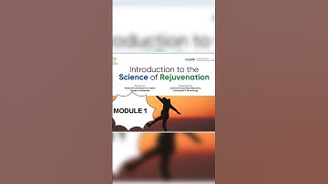 Science Of Rejuvenation Module 1 BAMS Electives #ncism #bams #rejuvenation  #module1 #electives