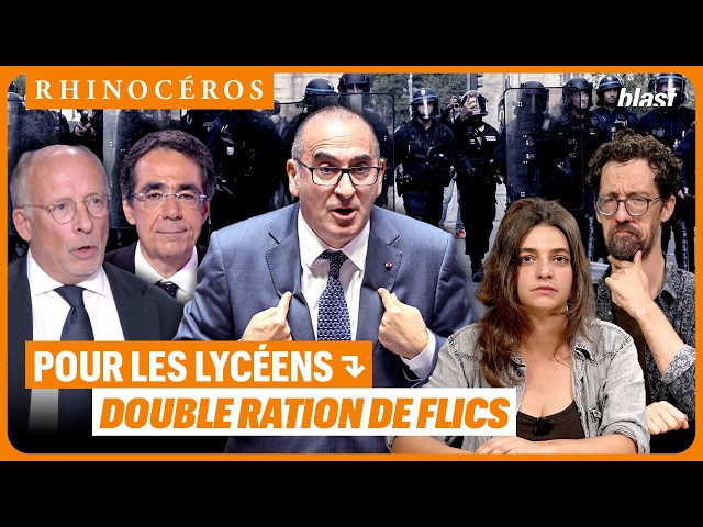 🦏 POUR LES LYCÉENS : DOUBLE RATION DE FLICS