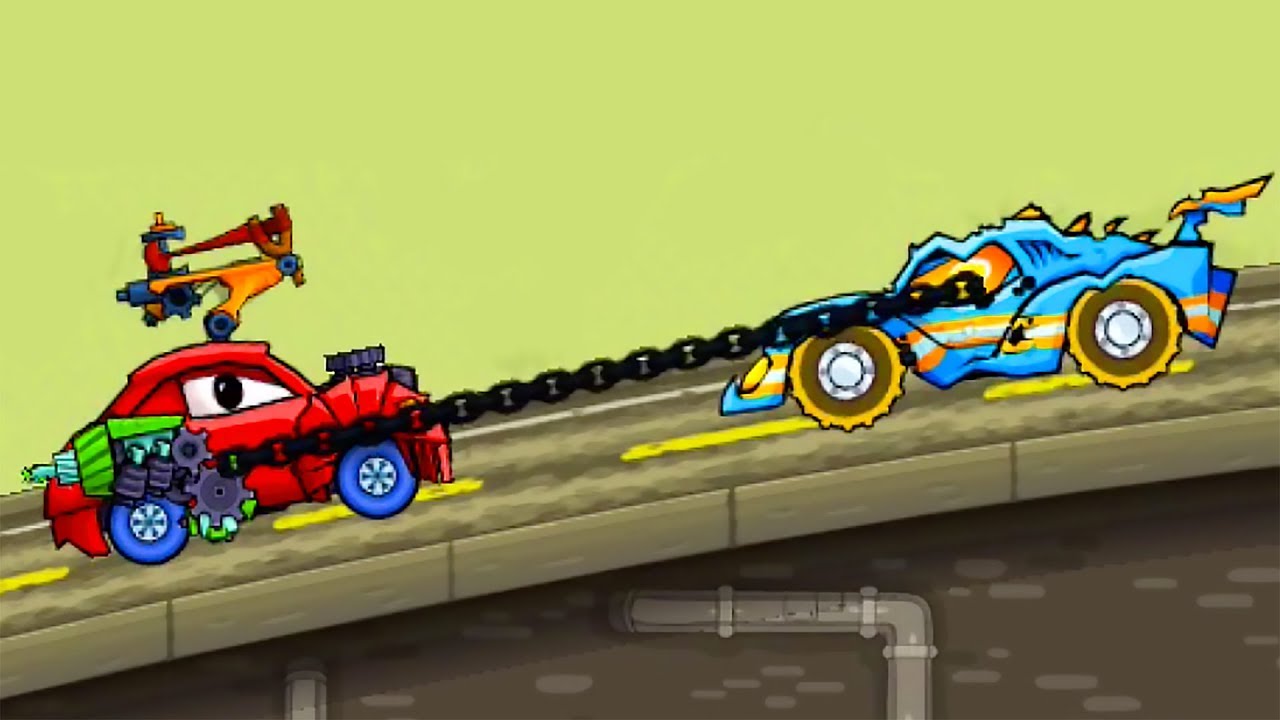 Игра машинки против машинок. Игра про красную машинку. Грейдер car eats car. Красная машинка 2. Car eats car 2 грейдер.