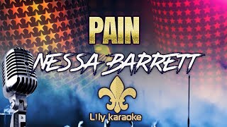 Nessa Barrett - Pain (Karaoke Version)