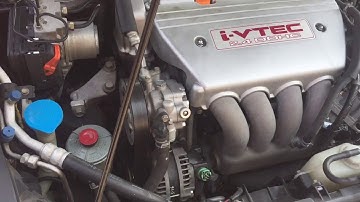 2004 Acura TSX engine clicking noise at start up