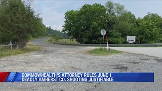 Commonwealth’s Attorney says fatal shooting of Amherst man by deputy ‘justified’