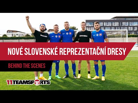 Představení nového slovenského dresu | Behind the scenes
