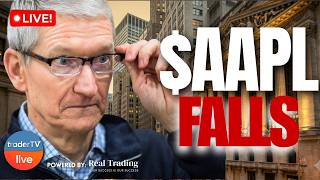 $AAPL Falls 6% 📉 Hot Inflation, Mixed Markets — Is the Fed Back in Play? | Stock Market Live