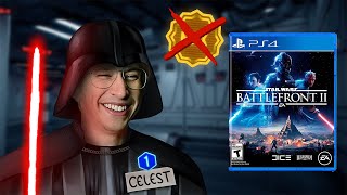 I went UNDERCOVER as a SMURF in Battlefront 2 and made high lvl TOXIC players RAGE QUIT part 2