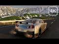 Silver GTR Nismo Winter Drifting | Extreme Snow Driving | Forza Horizon 6 {NO HUD}