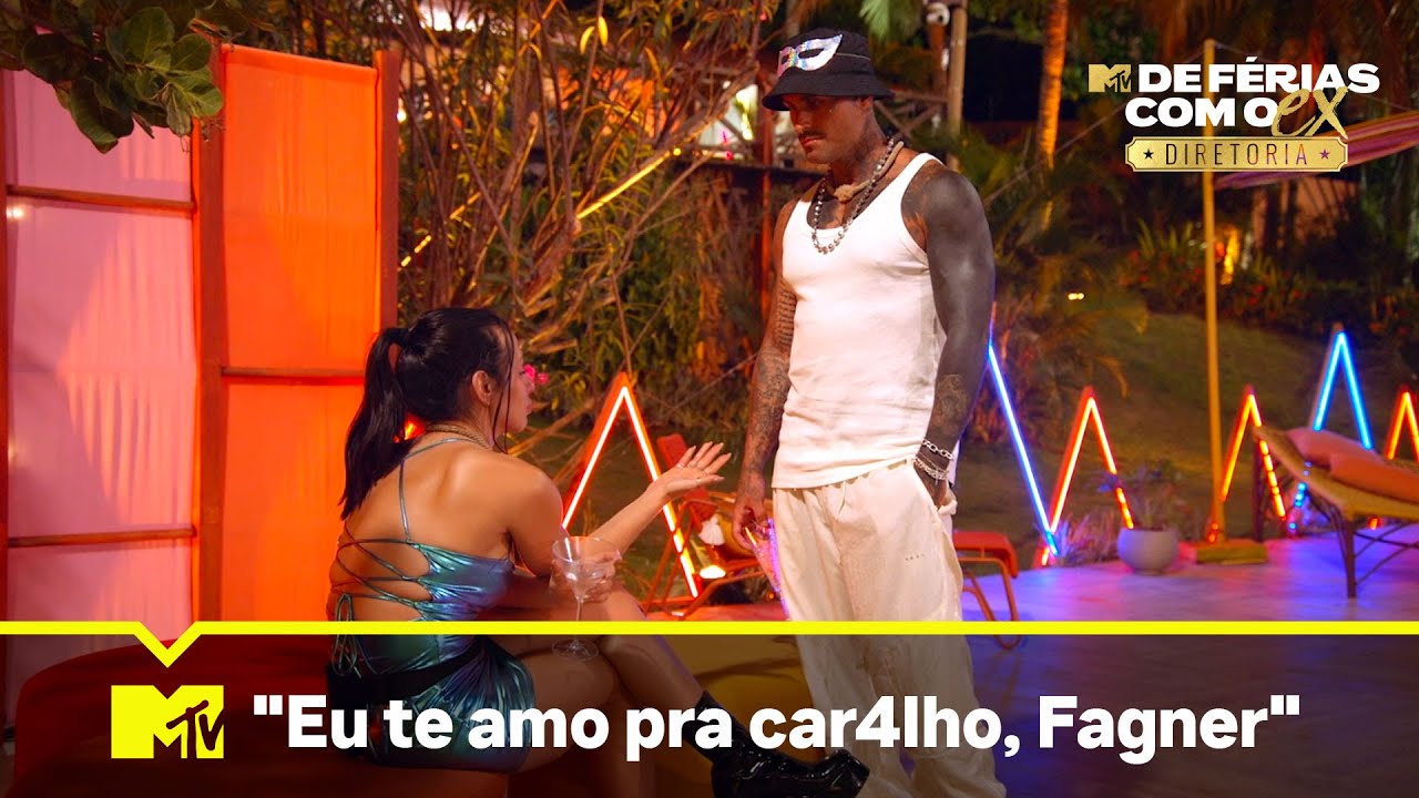 Fagner brig4 com a Lika na festa | De Férias Com O Ex Diretoria