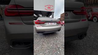 BMW 750i KLAPPENAUSPUFF                 #bmw #mpower #v8 #exhaust #750 #tuning #madeingermany #nrw