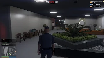 GTA V RP - Server Kings - Vida de policial novato =S