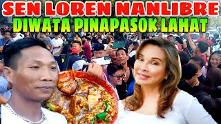 Sen Loren Legarda Nagpa Kain sa Diwata Pares Overload pina pasok ni DIWATA ang lahat