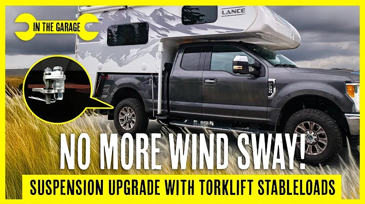 Truck Camper DIY Suspension Upgrade with Torklift No-Drill StableLoad | Lance 825