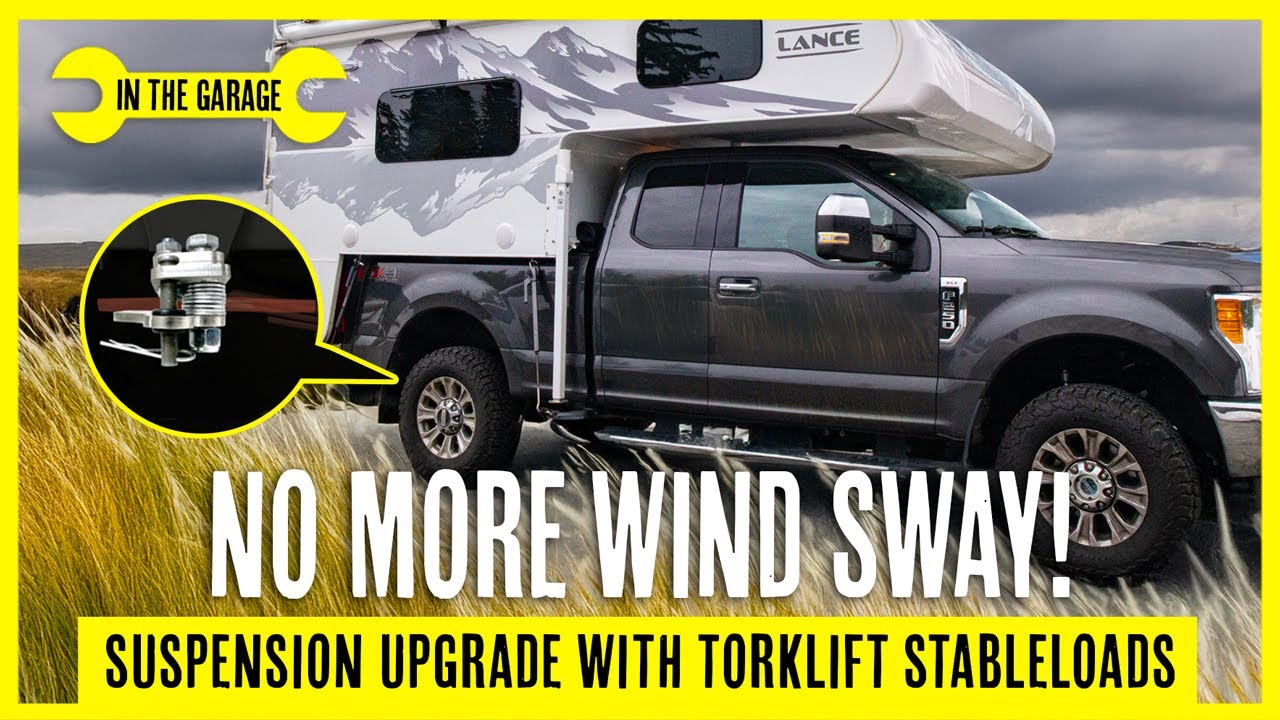 Truck Camper DIY Suspension Upgrade with Torklift No-Drill StableLoad | Lance 825