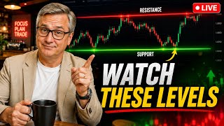 Support & Resistance LIVE: The ONLY Levels Traders Need to Watch