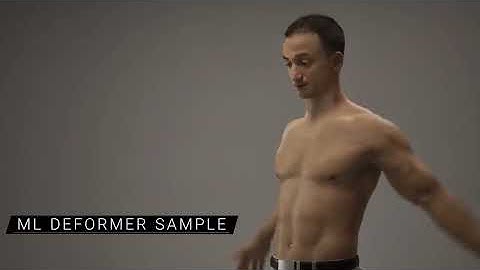 Unreal Engine 5.2 ML Deformer
