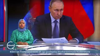 Putin oo ku hanjabay dagaal Nukliyeer ah | VOA Somali screenshot 2