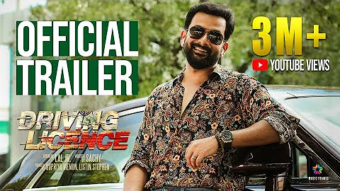 Driving Licence Official Trailer | Prithviraj Sukumaran | Sachy | Lal Jr