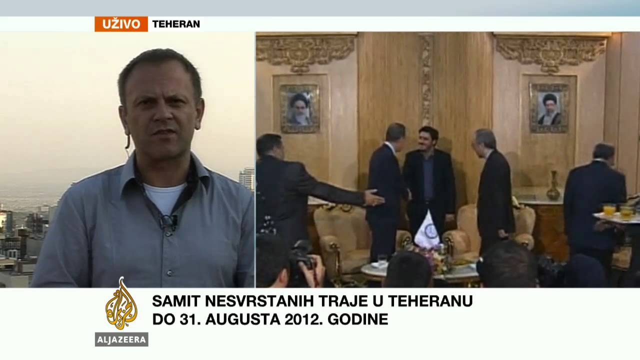 عدنان رونديتش يبث مباشرة قبل قمة عدم الانحياز - قناة الجزيرة البلقان