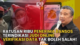 Erwin  Notes: Ratusan Ribu Penerima Bansos Terindikasi Judi Online