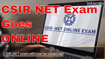 CSIR NET Exam Will Be Conducted Online From Dec 2019
