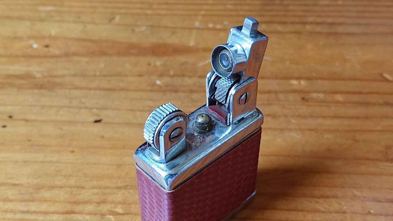 【Petrol Conversion】French Dandy Semi-Automatic Butane Lighter Restoration【1950's】