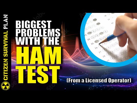 My Biggest Issue with the HAM Radio Test as a Licensed HAM Operator