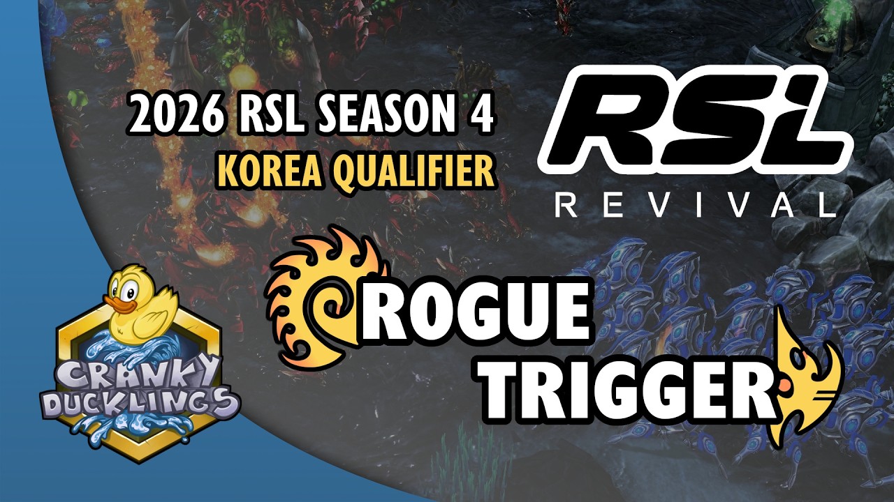 Rogue vs trigger - ZvP | 2026 RSL Season 4: Korea Server Qualifier | StarCraft 2 Tournament