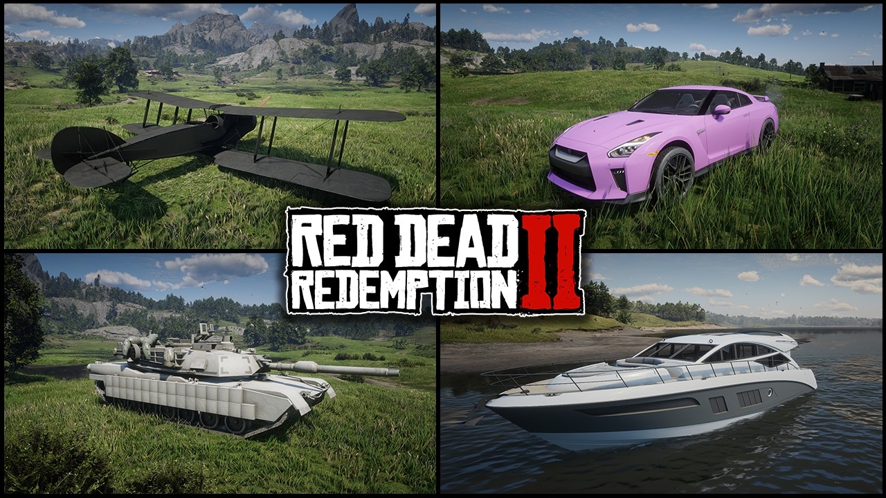 How to install Car Pack in Red Dead Redemption 2 / How to install Addon ...