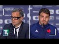 Fabien Galthié et Antoine Dupont parlent de la défaite de la France face à l'Afrique du Sud en RWC