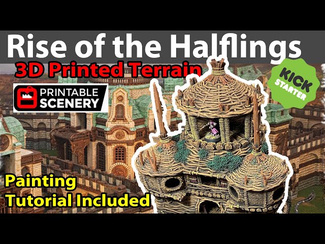 Rise of the Halflings: Dragon Goads and Halfling Blunderbuss - Printable  Scenery