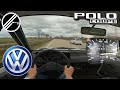 Vw polo ii coup 86c 13 54 ps top speed drive german autobahn with no speed limit pov