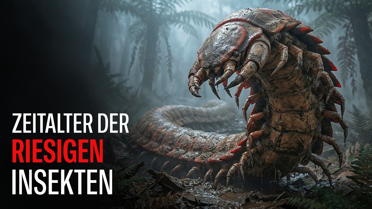 Eine Reise Durch Die Erde In Der Ära Der Rieseninsekten ...