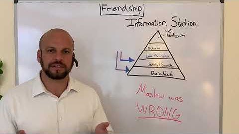 Maslow’s Hierarchy of Needs is WRONG?!!