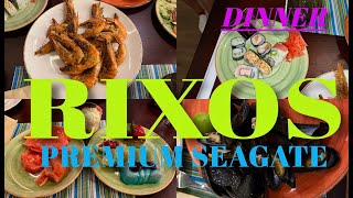 RIXOS PREMIUM SEAGATE / DINNER / УЖИН В ГЛАВНОМ РЕСТОРАНЕ / ЛУЧШИЙ БУФЕТ В ЕГИПТЕ🍓🍤🍱🍕🥩