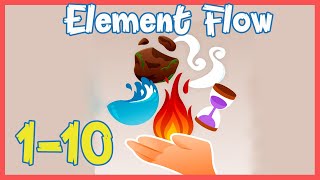 Element Flow Level 1 2 3 4 5 6 7 8 9 10 Solution Walkthrough | Element Flow Answer