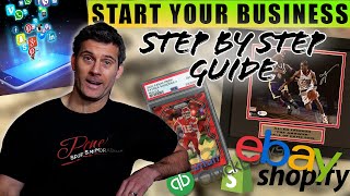 How to Start Your SPORTS CARD or Autograph ONLINE BUSINESS | PSM