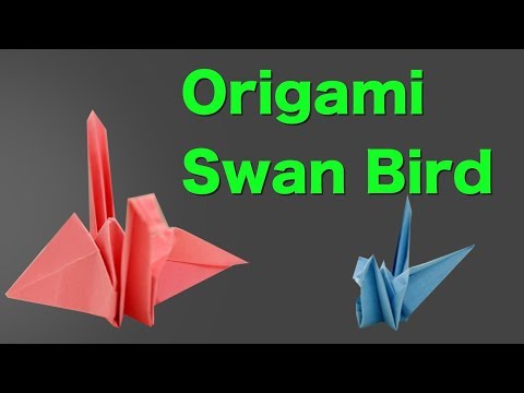 Amazing Paper Toys Ideas & Tricks - How to make a swan with Paper | DIY Origami Paper Crafts Video