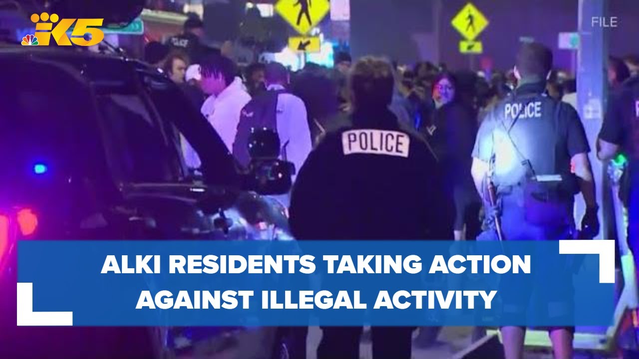 'It changes at night': Alki neighbors take action against illegal ...
