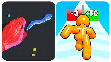 It’s the ultimate race — Tall Man Run Vs Snake Run!