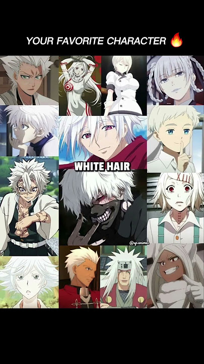 White Hair, Pure Vibes β¨ Whoβs Your Favorite? π