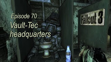 Vault-Tec headquarters FALLOUT 3 ep70 (Vernon Square, corporate offices, Agatha