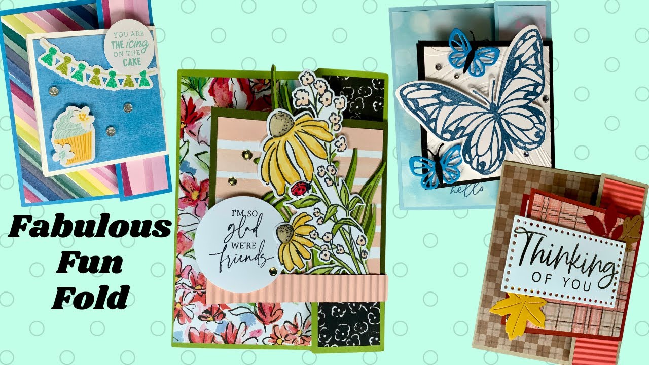 Fabulous Fun Fold Card – A Versatile and Fun Design - YouTube